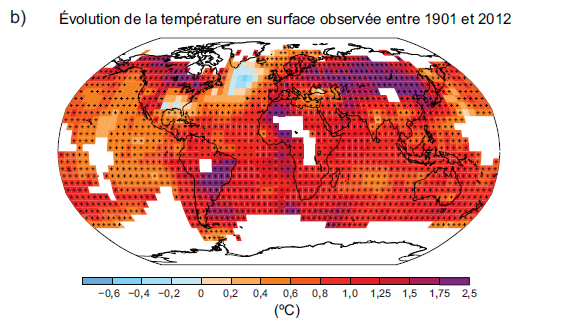 Climat : les projections du 5e rapport du GIEC